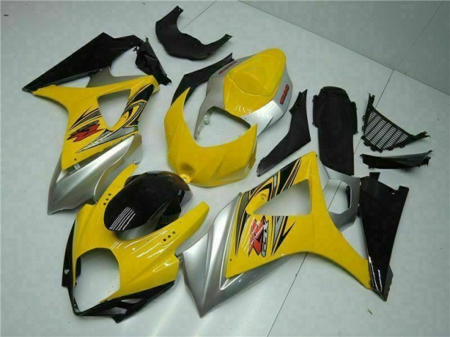 Amarillo ABS Kits Carenado Moto GSXR 1000 K7 07-08 Amarillo ABS Kits Carenado Moto GSXR 1000 K7 07-08