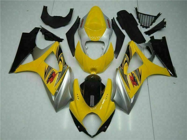Amarillo ABS Kits Carenado Moto GSXR 1000 K7 07-08 Amarillo ABS Kits Carenado Moto GSXR 1000 K7 07-08