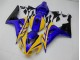 Amarillo Azul Carenado Moto CBR 1000 RR 06-07