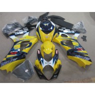 Amarillo Azul Carenado Moto GSXR 1000 K7 07-08