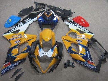 Amarillo Azul Corona Extra Carenado Moto GSXR 1000 K5 05-06
