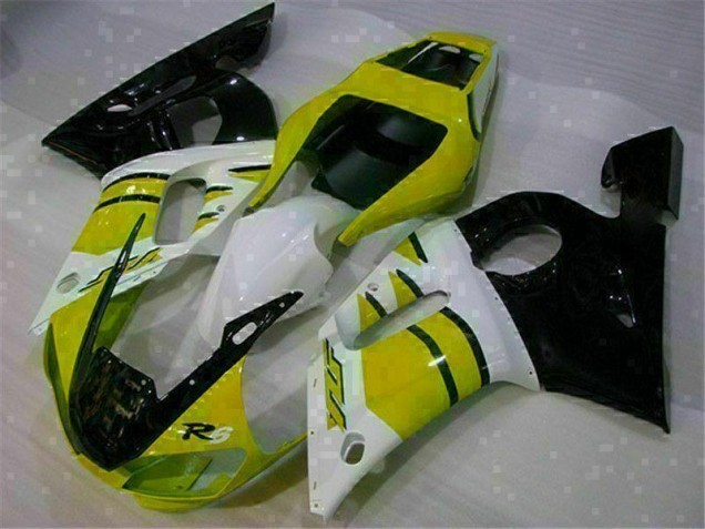 Amarillo Blanco Carenado Moto R6 98-02 Amarillo Blanco Carenado Moto R6 98-02