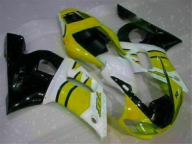 Amarillo Blanco Carenado Moto R6 98-02 Amarillo Blanco Carenado Moto R6 98-02