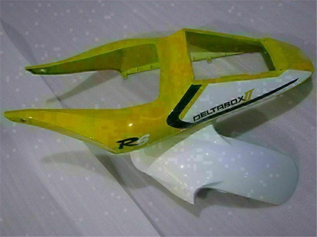 Amarillo Blanco Carenado Moto R6 98-02 Amarillo Blanco Carenado Moto R6 98-02