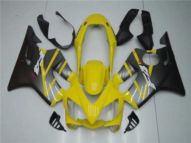 Amarillo Gris Kit Carenado ABS Completo CBR 600 F4i 04-07 Amarillo Gris Kit Carenado ABS Completo CBR 600 F4i 04-07