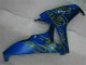 Amarillo Llama Azul Carenado Moto CBR 1000 RR 06-07 Amarillo Llama Azul Carenado Moto CBR 1000 RR 06-07