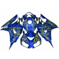 Amarillo Llama Azul Carenado Moto CBR 1000 RR 06-07