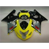 Amarillo Negro ABS Carenado Motocicleta GSXR 600 / 750 K4 04-05