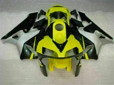 Amarillo Negro Carenado Moto CBR 600 RR 03-04