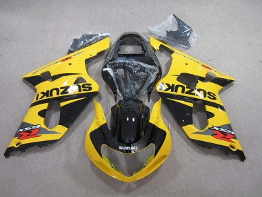 Amarillo Negro Carenado Moto GSXR 600 K1 K2 K3 01-03