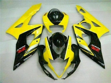Amarillo Negro Carrocería Motocicletas GSXR 1000 K5 05-06
