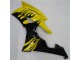 Amarillo Negro Carrocería Motocicletas R6 08-16 Amarillo Negro Carrocería Motocicletas R6 08-16