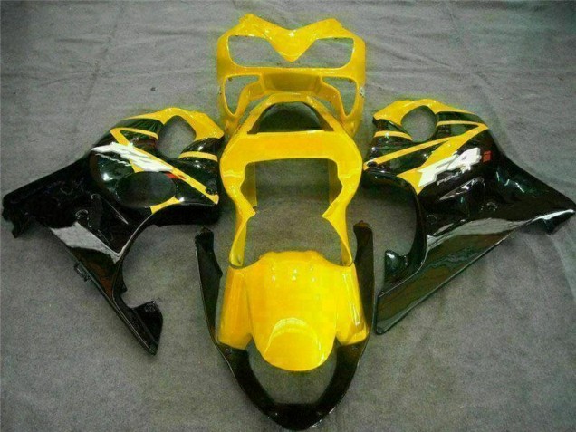 Amarillo Negro Kit Carenado Inyección CBR 600 F4i 01-03 Amarillo Negro Kit Carenado Inyección CBR 600 F4i 01-03