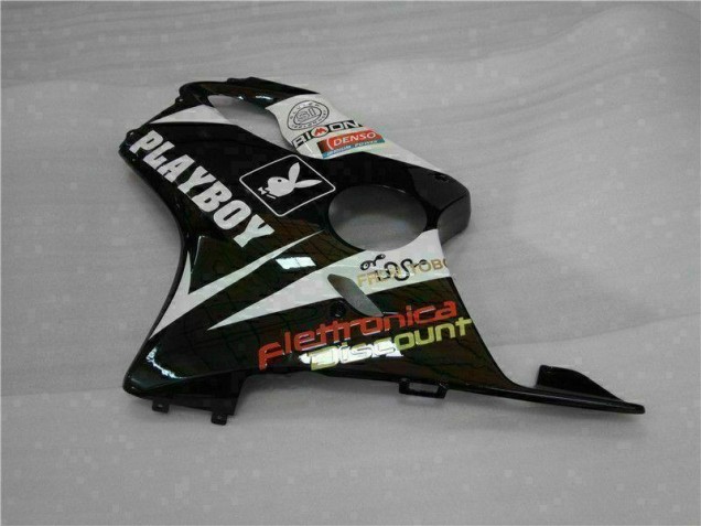 Amarillo Plata Negro Playboy Carenado Moto CBR 600 F4i 01-03