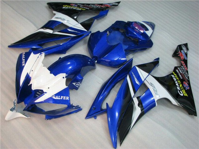 Azul ABS Kits Carenado Moto R6 08-16