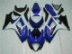 Azul ABS Moto Plástica GSXR 1000 K7 07-08 Azul ABS Moto Plástica GSXR 1000 K7 07-08