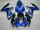 Azul ABS Moto Plástica GSXR 600 / 750 K6 06-07 Azul ABS Moto Plástica GSXR 600 / 750 K6 06-07