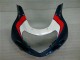 Azul ABS Moto Plástico GSXR 600 / 750 K1 K2 K3 01-03 Azul ABS Moto Plástico GSXR 600 / 750 K1 K2 K3 01-03
