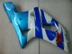 Azul ABS Moto Plástico GSXR 600 / 750 K1 K2 K3 01-03 Azul ABS Moto Plástico GSXR 600 / 750 K1 K2 K3 01-03
