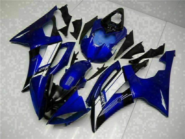 Azul ABS Moto Plásticos R6 08-16 Azul ABS Moto Plásticos R6 08-16