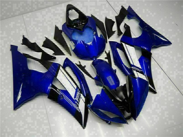 Azul ABS Moto Plásticos R6 08-16 Azul ABS Moto Plásticos R6 08-16
