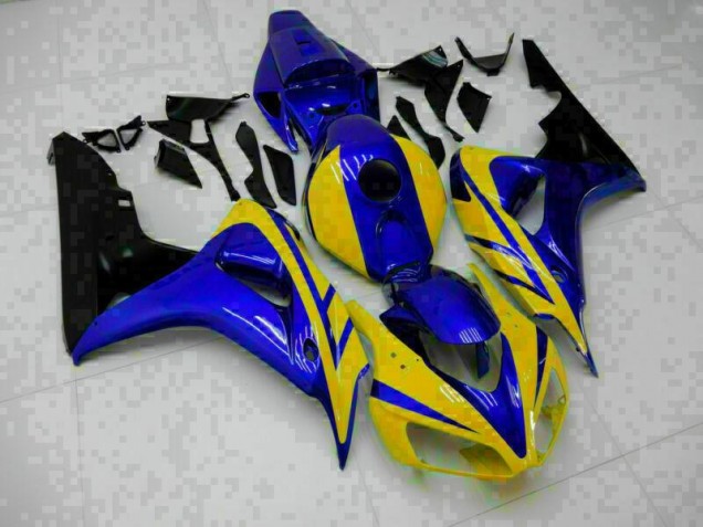 Azul Amarillo Kit Carenado ABS Completo CBR 1000 RR 06-07 Azul Amarillo Kit Carenado ABS Completo CBR 1000 RR 06-07
