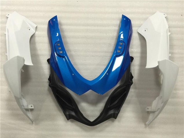 Azul Blanco ABS Kits Carenado Moto GSXR 1000 K9 09-16 Azul Blanco ABS Kits Carenado Moto GSXR 1000 K9 09-16