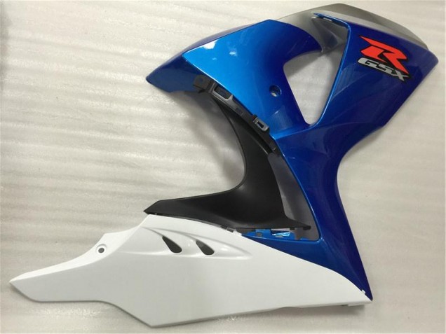 Azul Blanco ABS Kits Carenado Moto GSXR 1000 K9 09-16 Azul Blanco ABS Kits Carenado Moto GSXR 1000 K9 09-16
