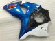 Azul Blanco ABS Kits Carenado Moto GSXR 1000 K9 09-16 Azul Blanco ABS Kits Carenado Moto GSXR 1000 K9 09-16