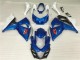 Azul Blanco ABS Kits Carenado Moto GSXR 1000 K9 09-16 Azul Blanco ABS Kits Carenado Moto GSXR 1000 K9 09-16