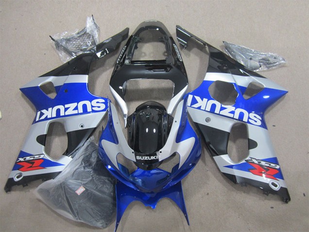 Azul Blanco Calcomanía Carrocería Motocicletas GSXR 1000 K1 00-02 Azul Blanco Calcomanía Carrocería Motocicletas GSXR 1000 K1 00-02