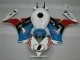 Azul Blanco Carenado Moto CBR 1000 RR 12-16 Azul Blanco Carenado Moto CBR 1000 RR 12-16