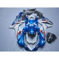 Azul Blanco Carenado Moto GSXR 600 K11 11-21