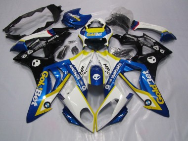 Azul Blanco GoldBet Moto Plástica S1000RR 09-14