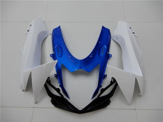 Azul Blanco Kit Completo Carenado Moto GSXR 600 / 750 K11 11-21 Azul Blanco Kit Completo Carenado Moto GSXR 600 / 750 K11 11-21
