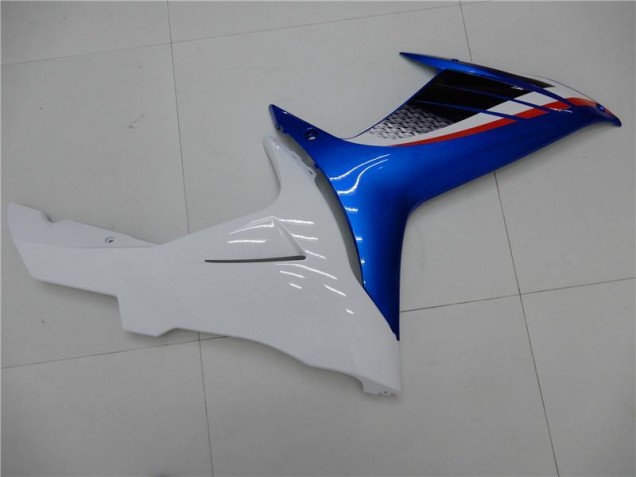 Azul Blanco Kit Completo Carenado Moto GSXR 600 / 750 K11 11-21 Azul Blanco Kit Completo Carenado Moto GSXR 600 / 750 K11 11-21