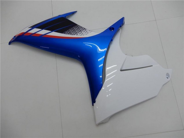 Azul Blanco Kit Completo Carenado Moto GSXR 600 / 750 K11 11-21 Azul Blanco Kit Completo Carenado Moto GSXR 600 / 750 K11 11-21
