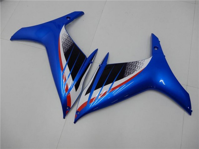 Azul Blanco Kit Completo Carenado Moto GSXR 600 / 750 K11 11-21 Azul Blanco Kit Completo Carenado Moto GSXR 600 / 750 K11 11-21