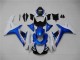 Azul Blanco Kit Completo Carenado Moto GSXR 600 / 750 K11 11-21 Azul Blanco Kit Completo Carenado Moto GSXR 600 / 750 K11 11-21