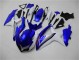 Azul Blanco Kit Completo Carenado Moto GSXR 600 / 750 K8 08-10