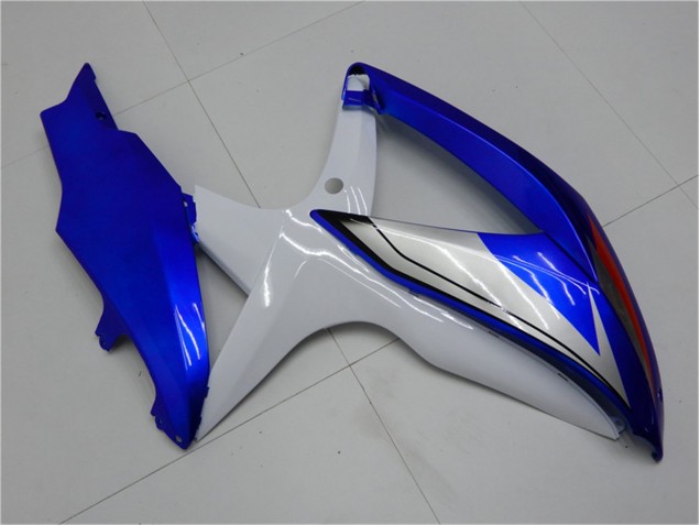 Azul Blanco Kit Completo Carenado Moto GSXR 600 / 750 K8 08-10