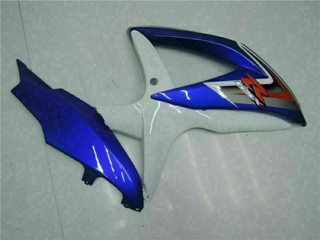 Azul Blanco Kits Carenado Moto GSXR 600 / 750 K8 08-10 Azul Blanco Kits Carenado Moto GSXR 600 / 750 K8 08-10