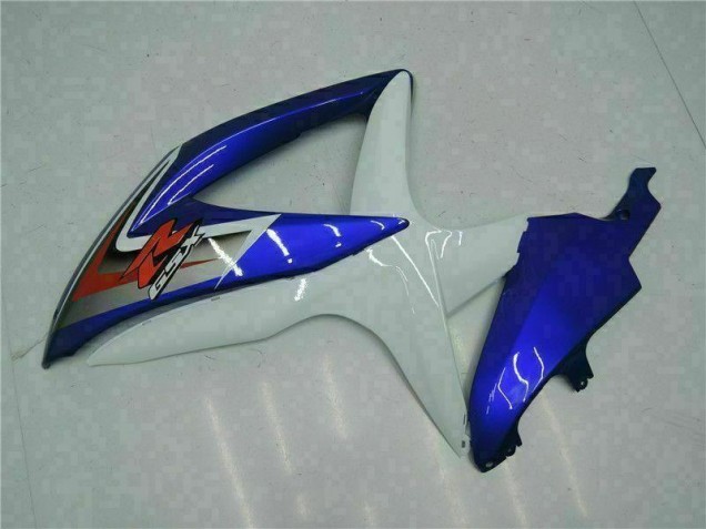 Azul Blanco Kits Carenado Moto GSXR 600 / 750 K8 08-10 Azul Blanco Kits Carenado Moto GSXR 600 / 750 K8 08-10