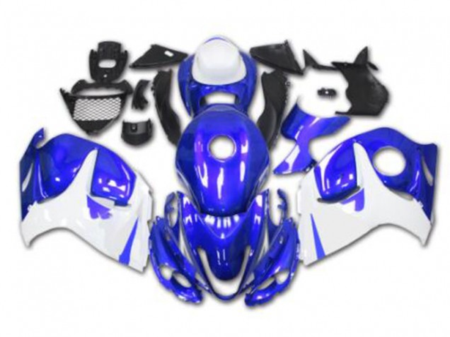 Azul Blanco Kits Completo Carenado Moto ABS GSXR 1300 Hayabusa 08-19 Azul Blanco Kits Completo Carenado Moto ABS GSXR 1300 Hayabusa 08-19