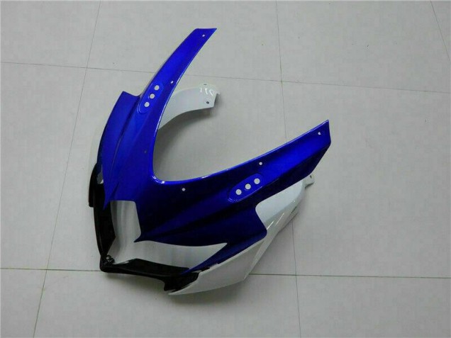 Azul Blanco Kits Completo Carenado Moto GSXR 600 / 750 K8 08-10 Azul Blanco Kits Completo Carenado Moto GSXR 600 / 750 K8 08-10