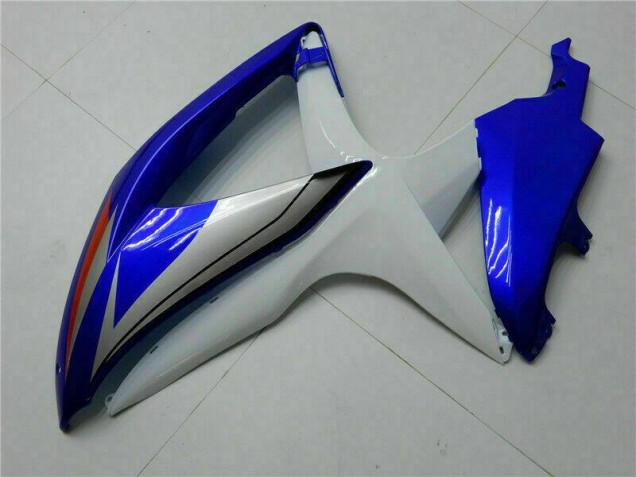 Azul Blanco Kits Completo Carenado Moto GSXR 600 / 750 K8 08-10 Azul Blanco Kits Completo Carenado Moto GSXR 600 / 750 K8 08-10