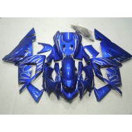 Azul Blanco Llama Carenados Moto ZX10R 03-05