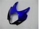Azul Blanco Negro Carenado Moto GSXR 1000 K7 07-08 Azul Blanco Negro Carenado Moto GSXR 1000 K7 07-08