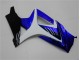 Azul Blanco Negro Carenado Moto GSXR 1000 K7 07-08 Azul Blanco Negro Carenado Moto GSXR 1000 K7 07-08