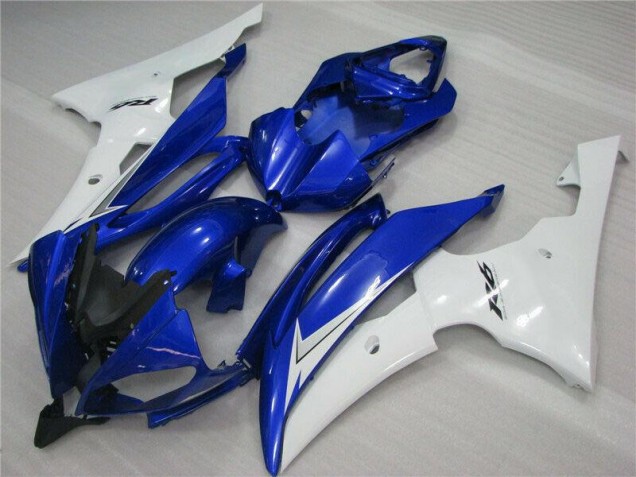 Azul Blanco Negro Carenado Moto R6 08-16 Azul Blanco Negro Carenado Moto R6 08-16
